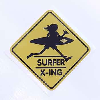SURFER X-ING ウィンドブレーカー　ユニセックス Amazon.co.jp: ハワイ直輸入SURFER X-ING ステッカー＜サーフ